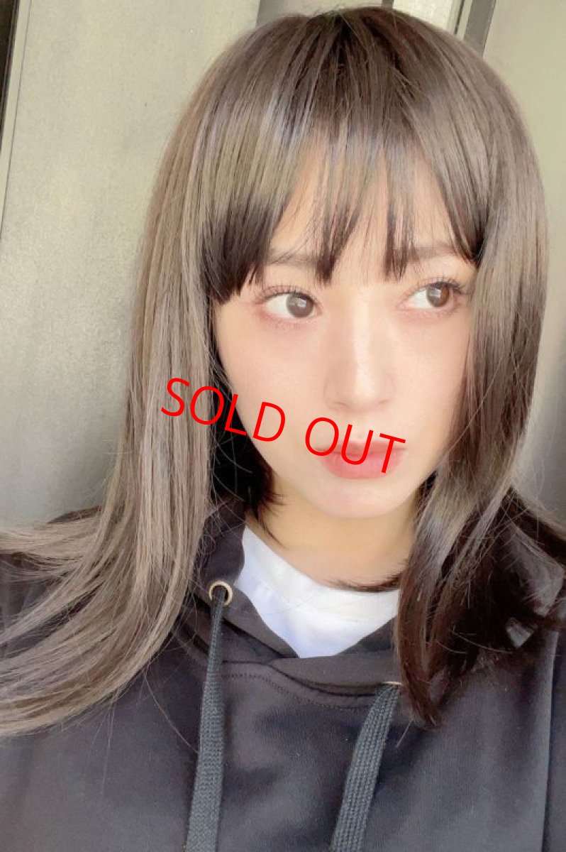 画像10: つむじレース手植え製法☆愛されレイヤーワンカールボブ【アッシュブラック】 (10)