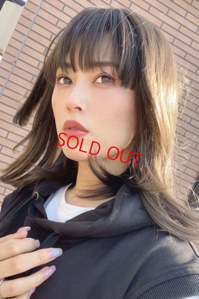 画像3: つむじレース手植え製法☆愛されレイヤーワンカールボブ【アッシュブラック】 (3)