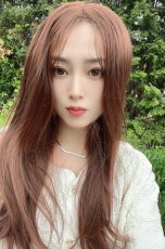 画像7: 【SALE】Ｉ型レース☆ルルバングナチュラルカールロング【ココアブラウン】 (7)