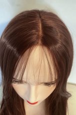 画像14: 【SALE】Ｉ型レース☆ルルバングナチュラルカールロング【ココアブラウン】 (14)