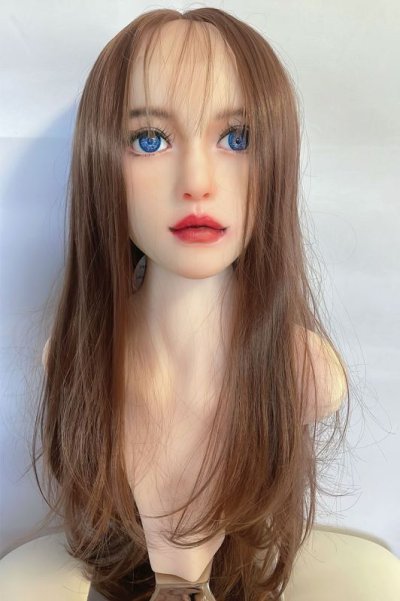 画像1: 【SALE】I型レース☆ルルバングナチュラルカールロング【キャラメルベージュ】