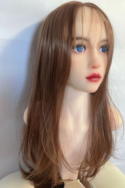 画像2: 【SALE】I型レース☆ルルバングナチュラルカールロング【キャラメルベージュ】