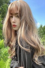 画像8: I型つむじ☆ヨシンモリヘア【フォギーベージュ】　 (8)