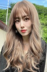 画像12: I型つむじ☆ヨシンモリヘア【フォギーベージュ】　 (12)