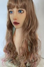 画像7: 【SALE】モテふわウェーブロング【ライトブラウンベースレインボーカラー】　 (7)