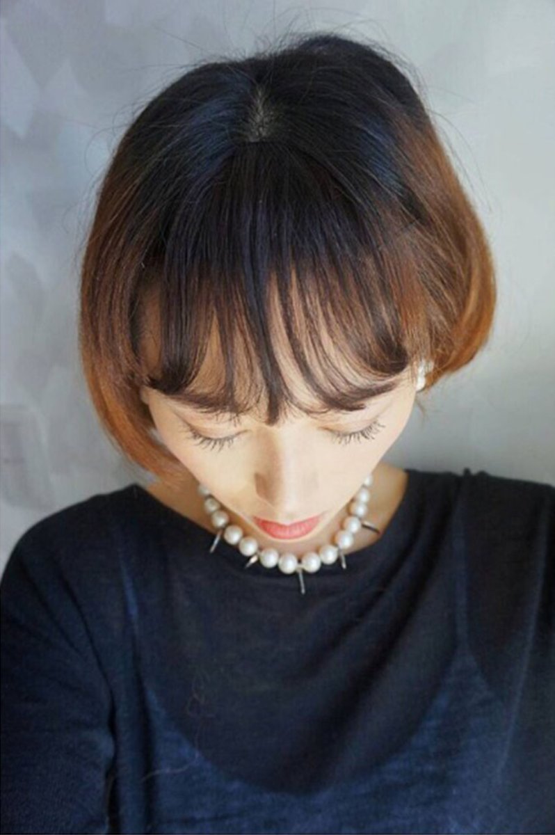 画像9: 《税抜き6900円お買い上げのお客様プレゼント》シースルーバングオルちゃん風smallサイズ☆前髪WIG【全９色】 (9)