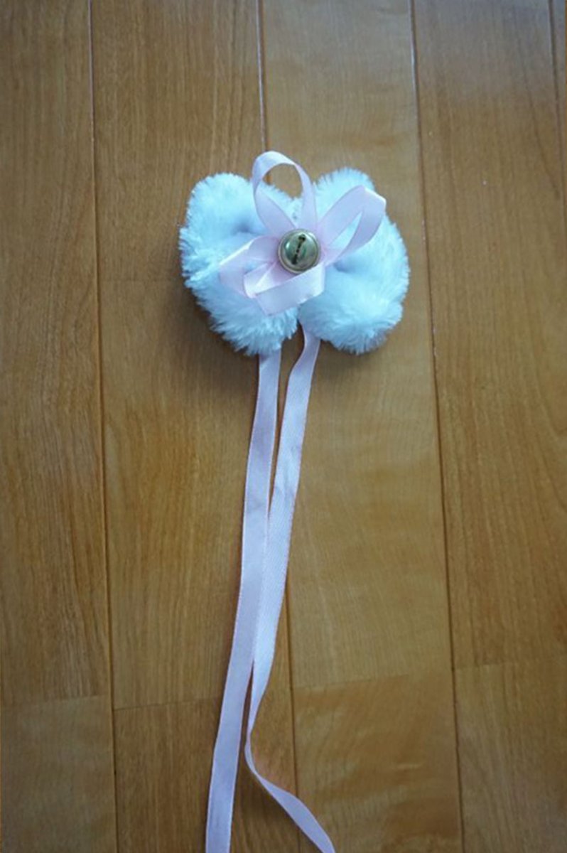 画像6: ≪廃盤特価≫萌え猫変身4点セット☆鈴付き猫耳カチューシャ＆肉球グローブ＆しっぽセット＆鈴付き首輪 (6)