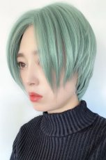 画像3: 【SALE】Ｉ型レース✰リアルスキンセンターパートミニマムショート【ミントグリーン】 (3)
