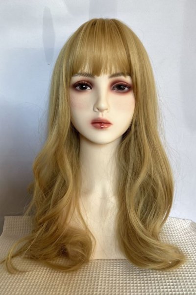 画像1: 【SALE】I型つむじ☆ヨシンモリヘア【ハニーブロンド】　