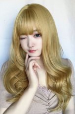 画像5: 【SALE】I型つむじ☆ヨシンモリヘア【ハニーブロンド】　 (5)