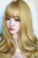 画像8: 【SALE】I型つむじ☆ヨシンモリヘア【ハニーブロンド】　 (8)