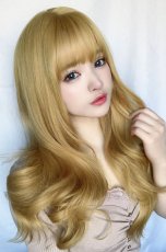 画像7: 【SALE】I型つむじ☆ヨシンモリヘア【ハニーブロンド】　 (7)