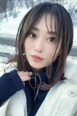 画像10: front lace wig☆エアリーバングCカールロブ【根元黒染め×マロンブラウン】 (10)