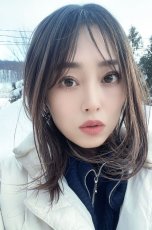 画像12: front lace wig☆エアリーバングCカールロブ【根元黒染め×マロンブラウン】 (12)