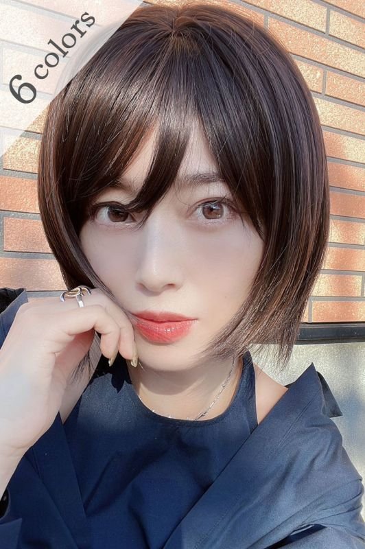 自然なショートヘアスタイルならウィッグ通販店SUGARCRANZで♪