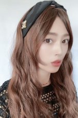画像7: 【SALE】I型つむじ☆ロングバングナチュエアウェーブロング【根本黒mix×マロンブラウン】 (7)
