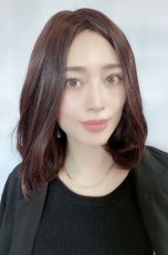 画像5: 【SALE】《Sサイズ展開有》とろみワンカールロブ【ダークチェリー】 (5)