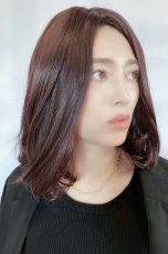 画像4: 【SALE】《Sサイズ展開有》とろみワンカールロブ【ダークチェリー】 (4)
