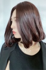 画像3: 【SALE】《Sサイズ展開有》とろみワンカールロブ【ダークチェリー】 (3)