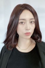 画像7: 【SALE】《Sサイズ展開有》とろみワンカールロブ【ダークチェリー】 (7)
