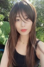画像4: wideskinフェイスレイヤーカットロング【根元黒染め×マロンブラウン】  (4)