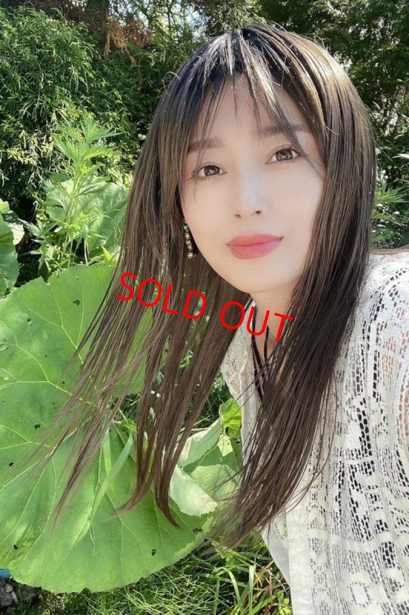 画像7: wideskinフェイスレイヤーカットロング【根元黒染め×フォギーグレージュ】  (7)