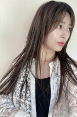 画像3: wideskinフェイスレイヤーカットロング【根元黒染め×フォギーグレージュ】  (3)