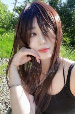 画像3: wideskinフェイスレイヤーカットロング【ロゼブラウン】  (3)