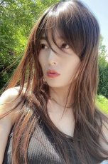 画像8: wideskinフェイスレイヤーカットロング【根元黒染め×マロンブラウン】  (8)