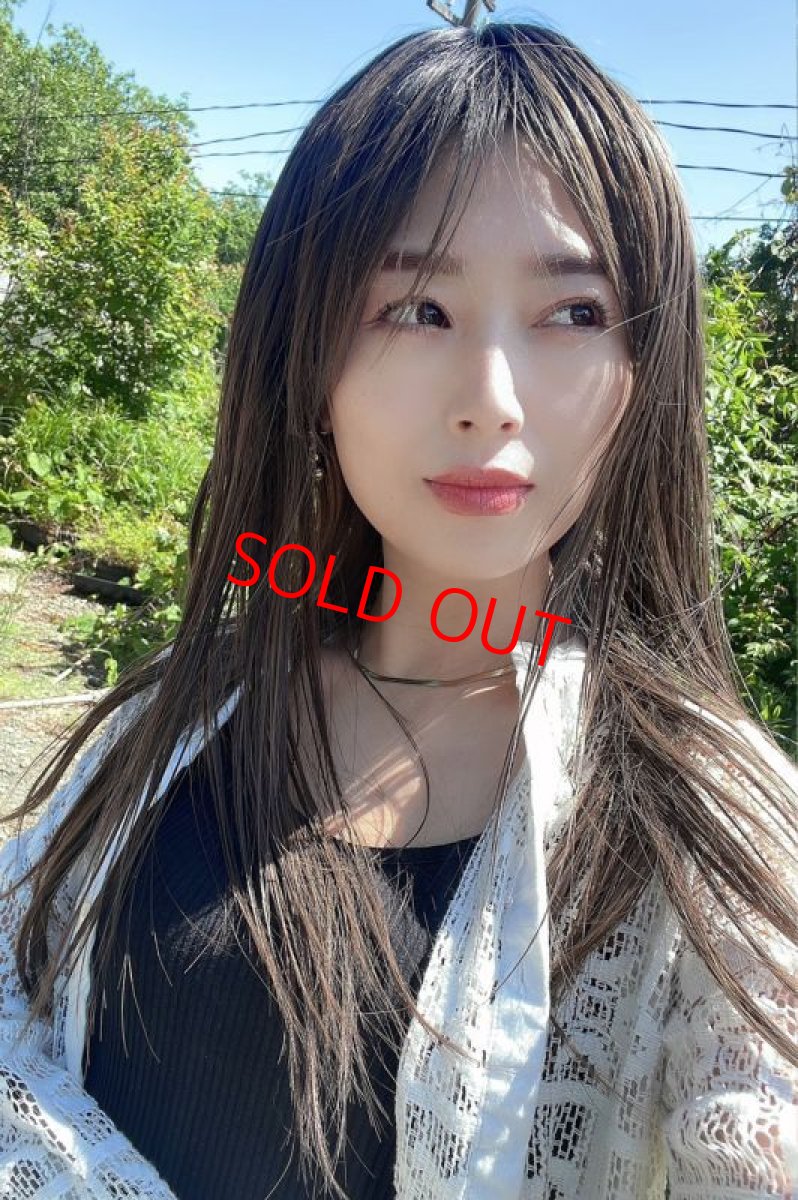 画像12: wideskinフェイスレイヤーカットロング【根元黒染め×フォギーグレージュ】  (12)