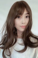 画像5: 幅広I型つむじ☆angelicワンカールセミロング【ショコラブラウン】 (5)