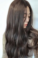 画像6: front ＆つむじlace wigニュアンスウェーブロング【ロゼブラウン】 (6)