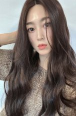 画像3: front ＆つむじlace wigニュアンスウェーブロング【ロゼブラウン】 (3)