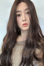 画像4: front ＆つむじlace wigニュアンスウェーブロング【ロゼブラウン】 (4)