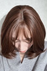 画像21: front ＆つむじＩlace wigタンバルボブ 【2Colors】 (21)