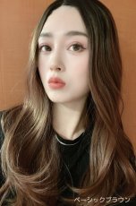 画像6: front lace wig☆ジェンダーレスウェーブロング【5Colors】 (6)
