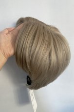 画像37: front ＆つむじlace wigセンターパートミニマムショート【ナチュラルブラック】 (37)