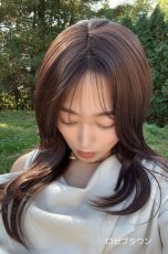画像5: front ＆つむじＩlace wigフェザーバングオーラレイヤー 【2Colors】 (5)