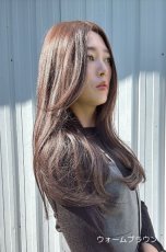 画像24: front ＆つむじＩlace wigエフォートレスレイヤーロング 【2Colors】 (24)