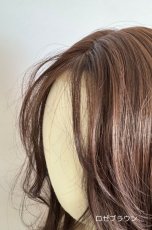 画像16: front ＆つむじＩlace wigフェザーバングオーラレイヤー 【2Colors】 (16)