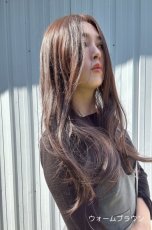 画像23: front ＆つむじＩlace wigエフォートレスレイヤーロング 【2Colors】 (23)