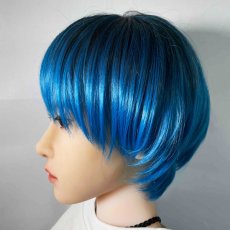画像5: シースルーマッシュショート【blue】 (5)