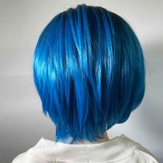 画像7: シースルーマッシュショート【blue】 (7)