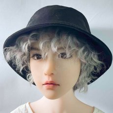 画像9: 韓国風波巻きツイスパウルフショート【gray】 (9)