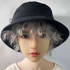 画像8: 韓国風波巻きツイスパウルフショート【gray】 (8)