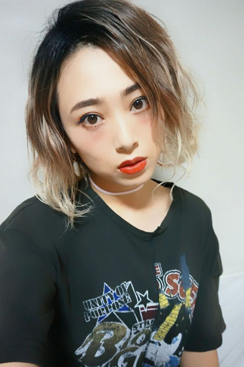 外国人風エアリーなウェーブボブがwigで叶う Sugarcranzのwigは可愛いカラーグラデーションも豊富