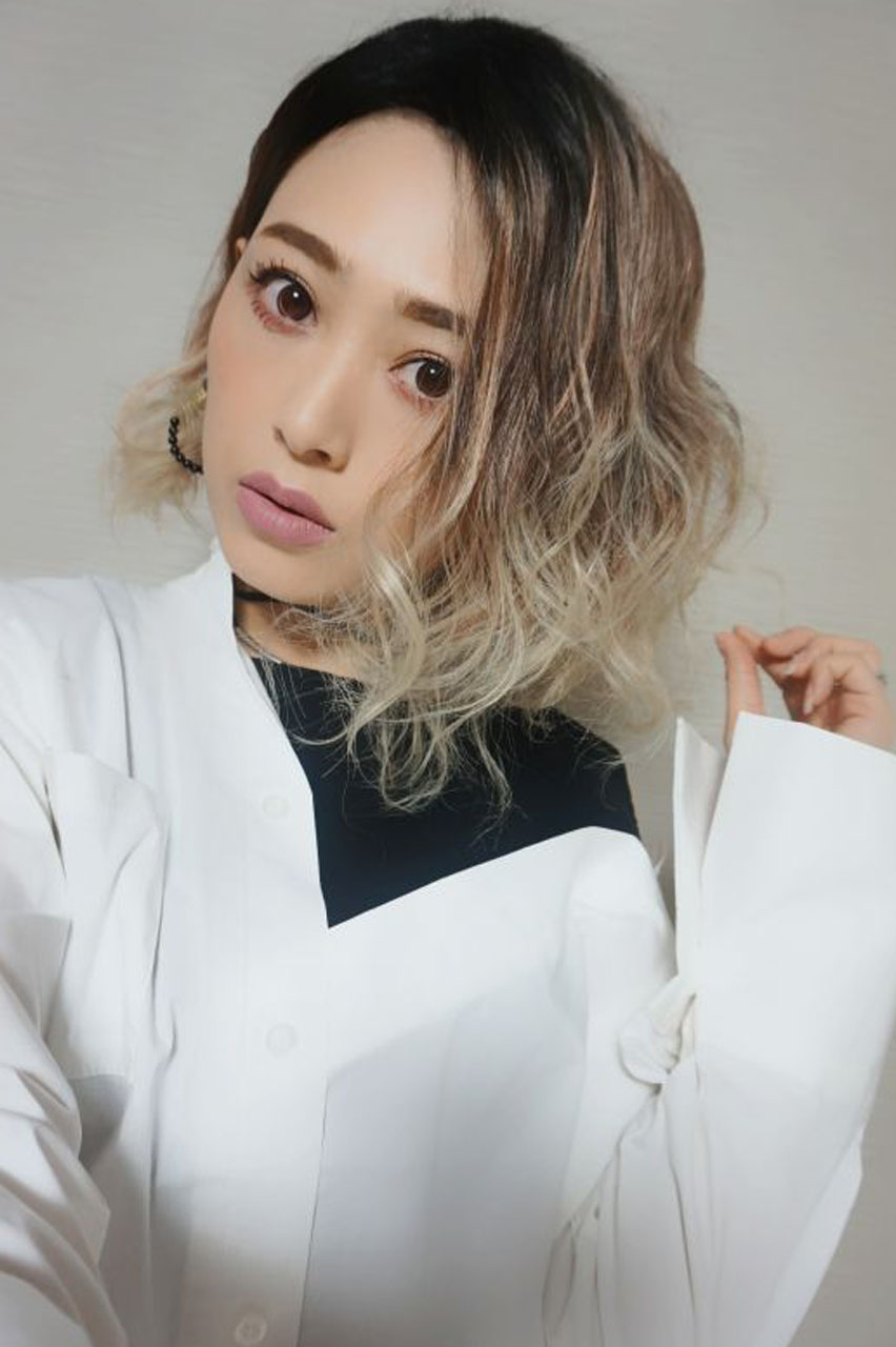 外国人風エアリーなウェーブボブがwigで叶う Sugarcranzのwigは可愛いカラーグラデーションも豊富