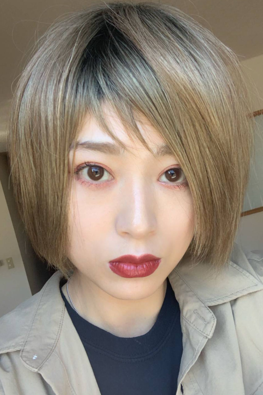 ショートwigも自然 ショートスタイルも当店にsugarcranzにお任せ