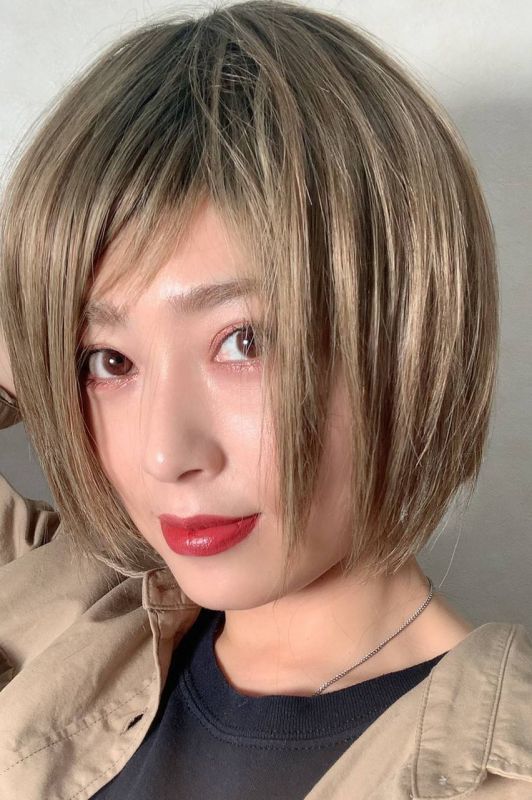ショートwigも自然 ショートスタイルも当店にsugarcranzにお任せ