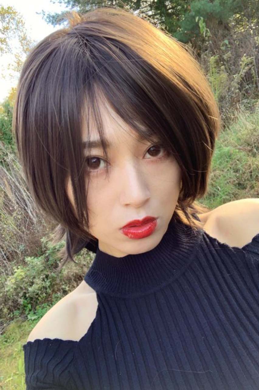 ショートwigも自然 ショートスタイルも当店sugarcranzにお任せ
